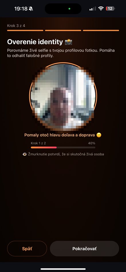 Overenie tváre